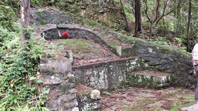 永嘉岩坦的公墓革命从平整椅子坟到覆土绿化鹅卵石生态墓碑